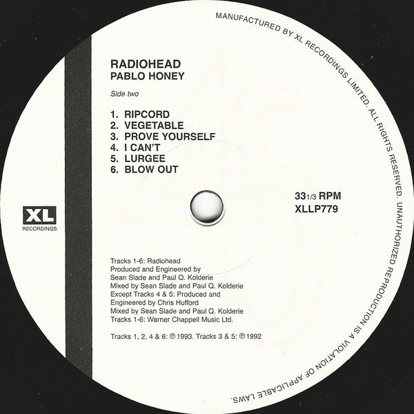 Pablo Honey | Mint (M) Mint (M)