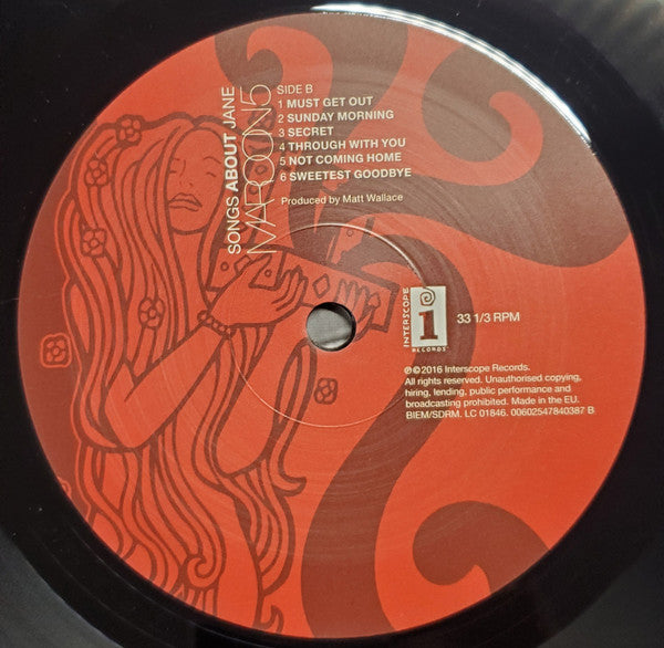 Songs About Jane | Mint (M) Mint (M)
