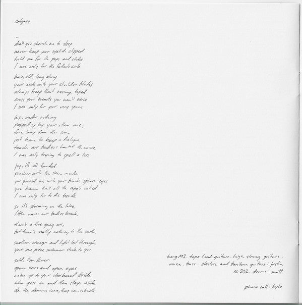 Bon Iver, Bon Iver | Mint (M) Mint (M)