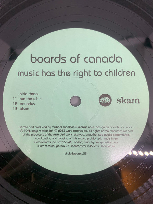 Music Has The Right To Children (2xVINYL) | Mint (M) Mint (M)