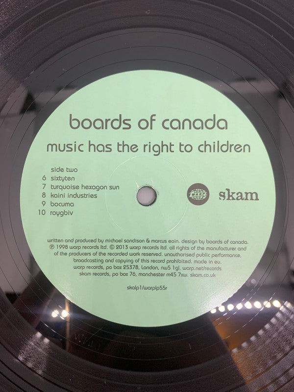 Music Has The Right To Children (2xVINYL) | Mint (M) Mint (M)