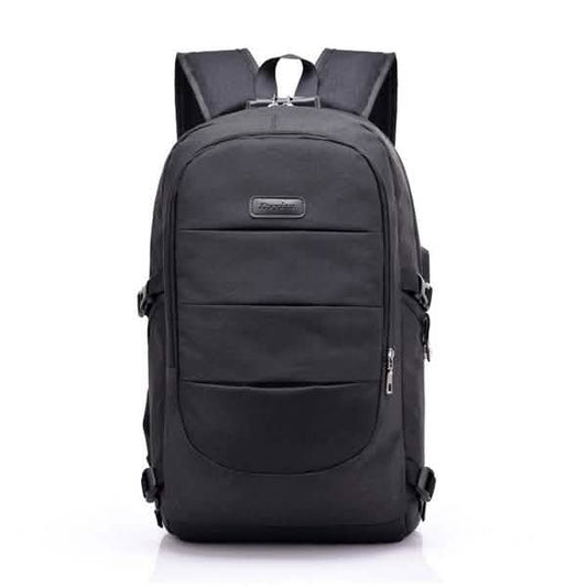 Anti Theft Waterproof Classic Backpack with USB Charging Port and Headphone Interface