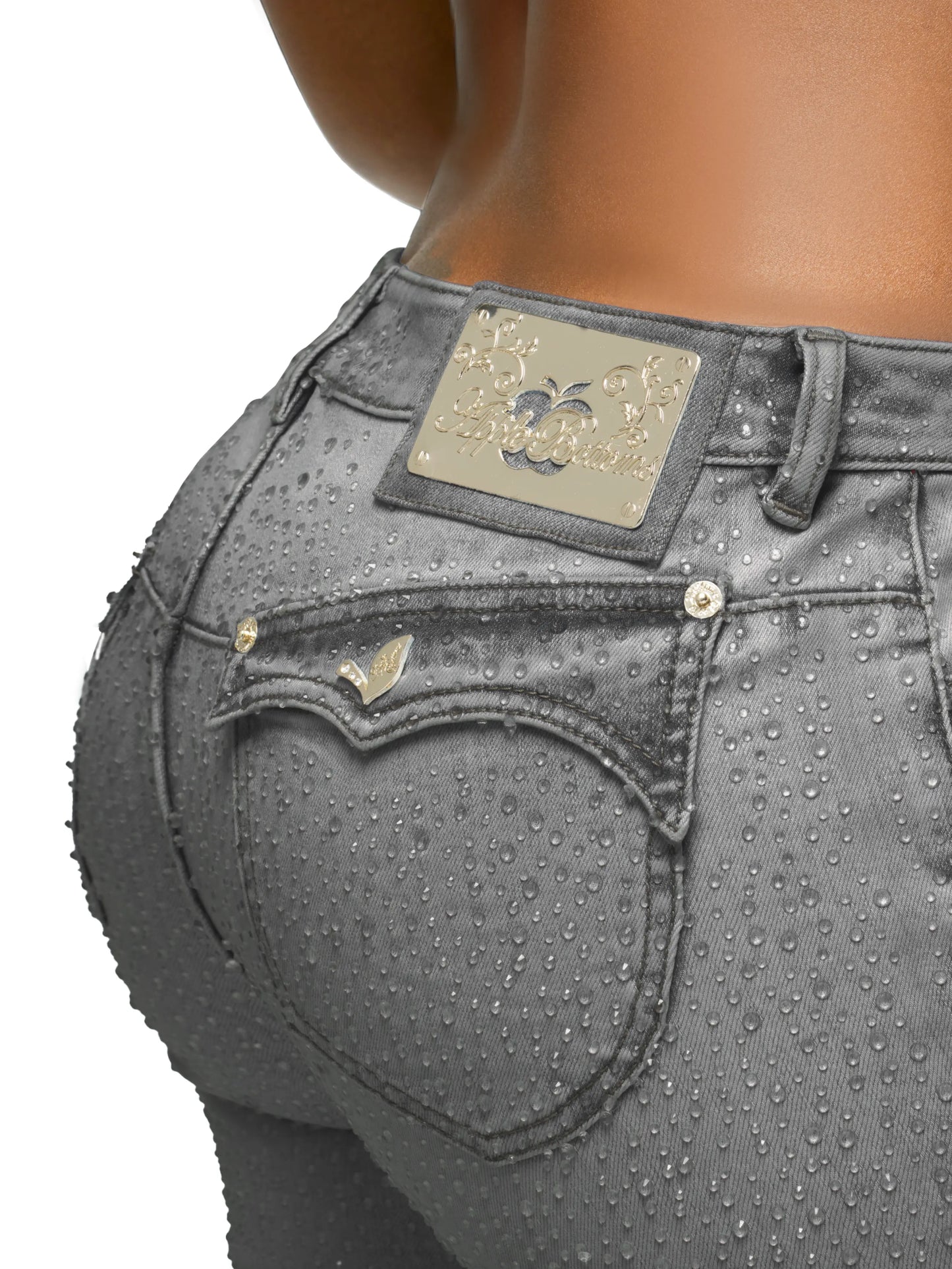Rain on Me Low-Rise Jean - Black