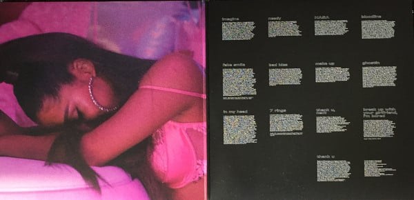 Ariana Grande Thank U, Next Republic Records 2xLP, Album Mint (M) Mint (M)