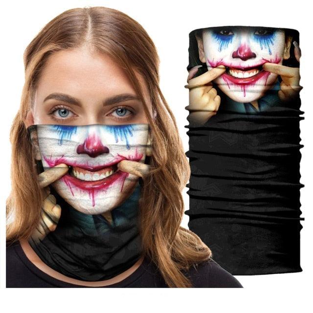 Army Camo Bandana Scarf Skull Balaclava