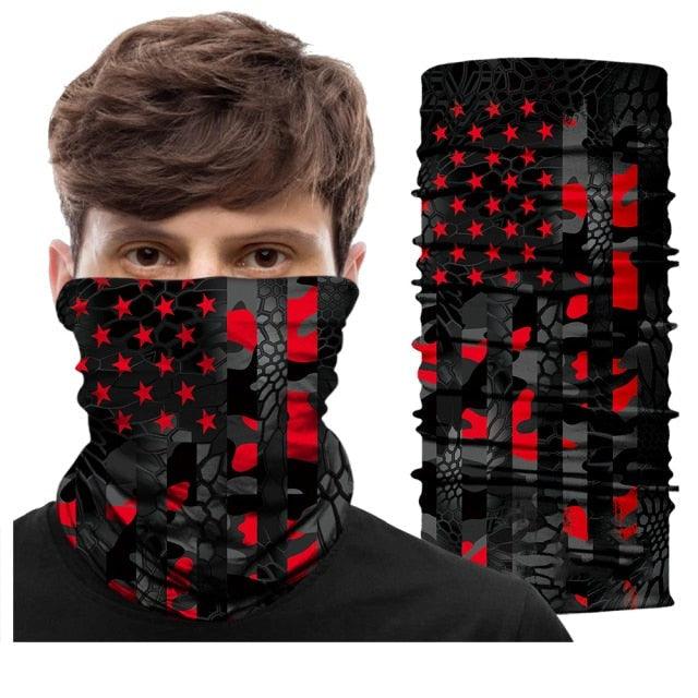 Army Camo Bandana Scarf Skull Balaclava