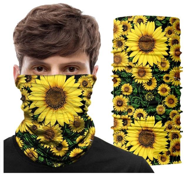 Army Camo Bandana Scarf Skull Balaclava
