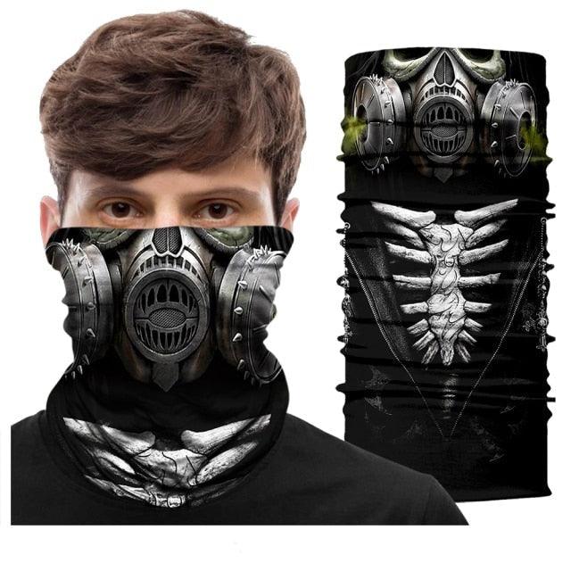 Army Camo Bandana Scarf Skull Balaclava