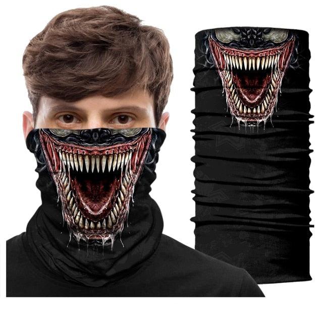 Army Camo Bandana Scarf Skull Balaclava