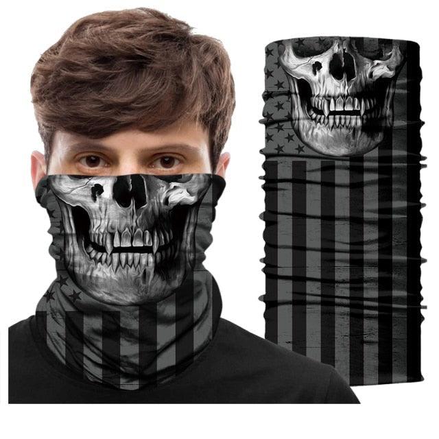 Army Camo Bandana Scarf Skull Balaclava