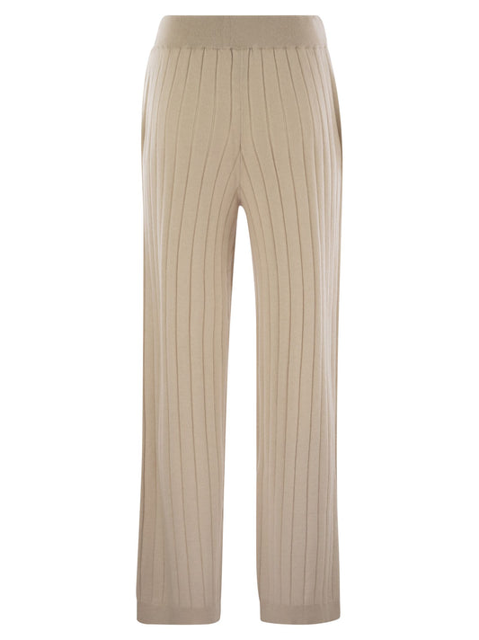 Brunello Cucinelli Women Cashmere Knit Trousers