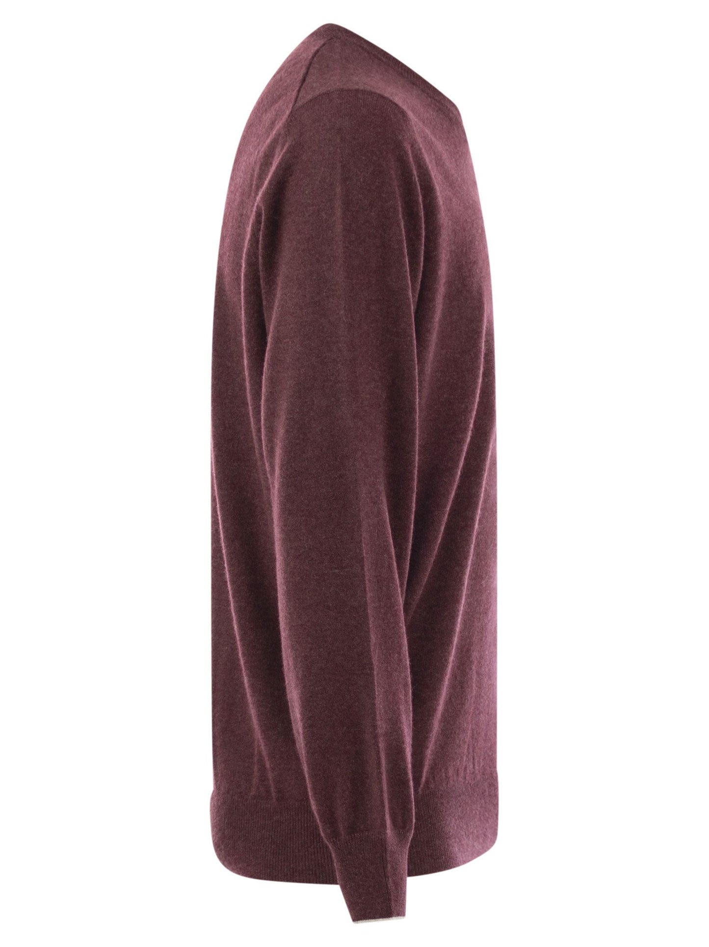 Brunello Cucinelli Men Pure Cashmere Crew-Neck Sweater