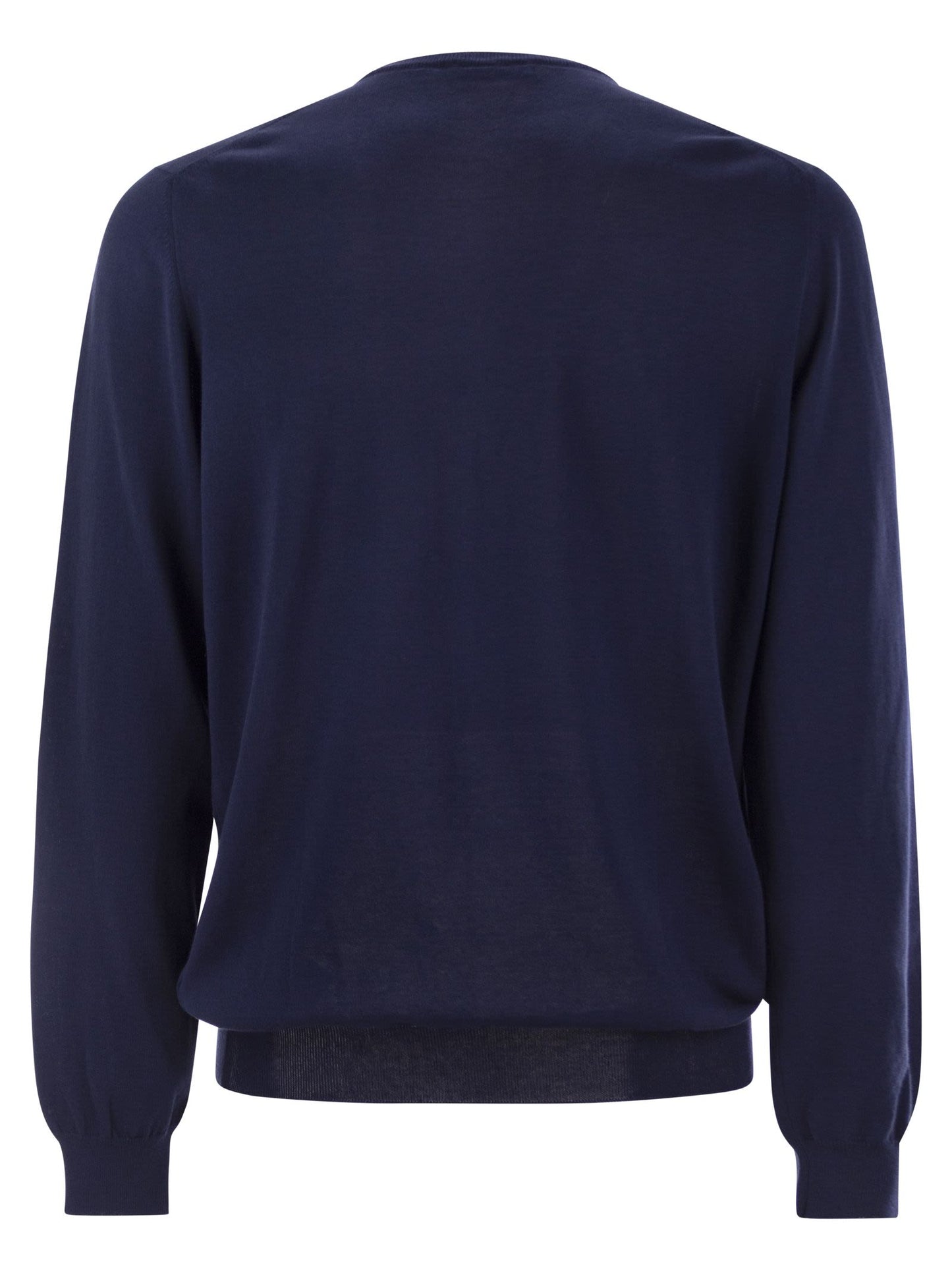 Fay Men Cotton Crew-Neck Jumper