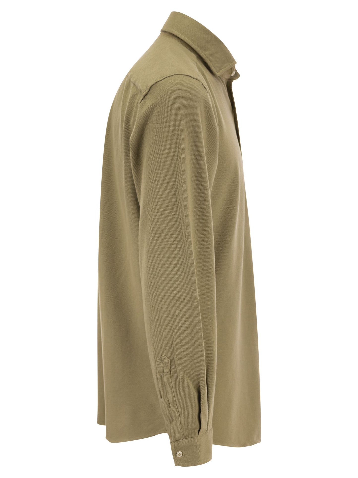 Fay Men Cotton French Collar Shirt