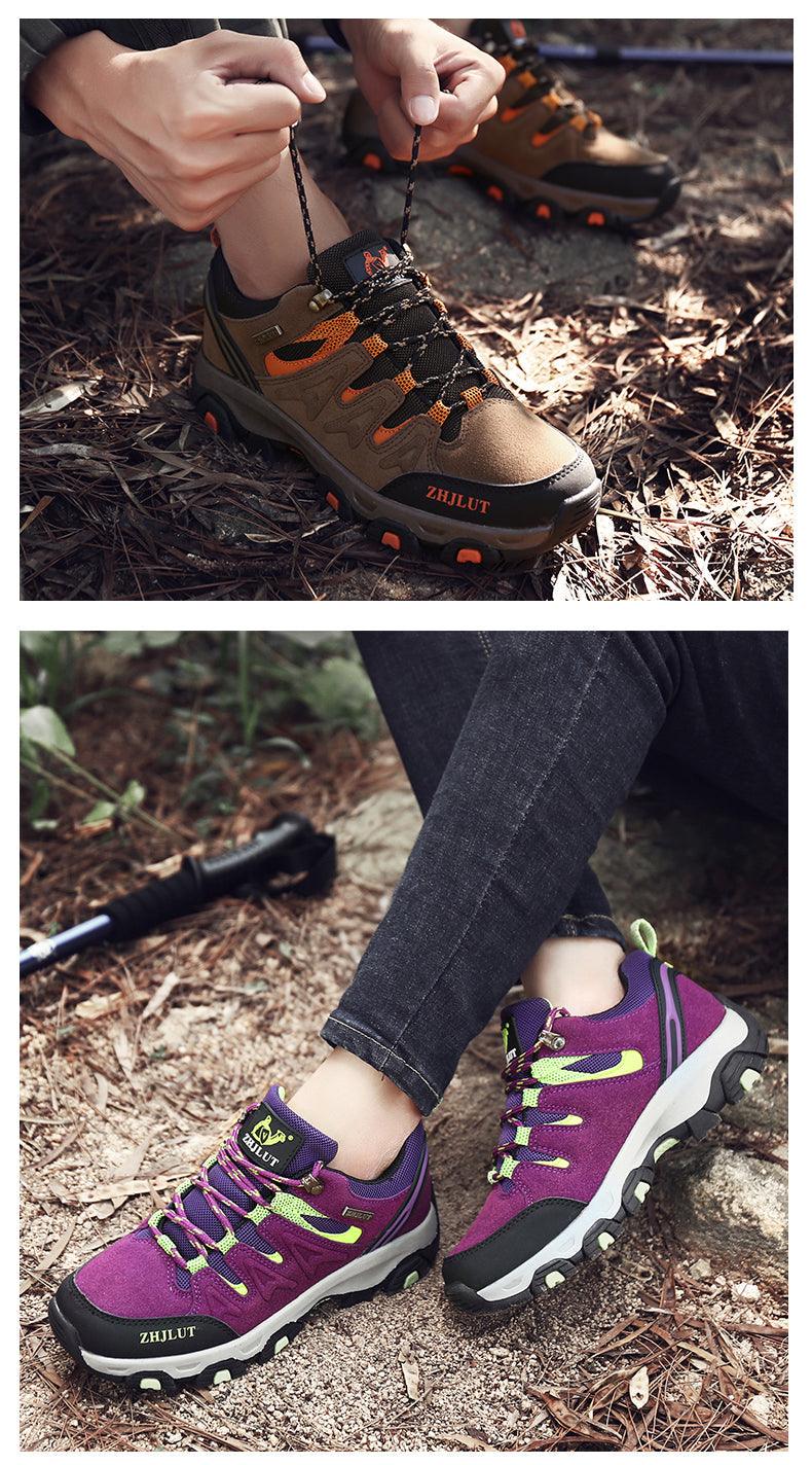 Autumn Winter Sports Outdoor Training Hiking Camping Women's Non-Slip Wear-Resistant Hiking Shoes