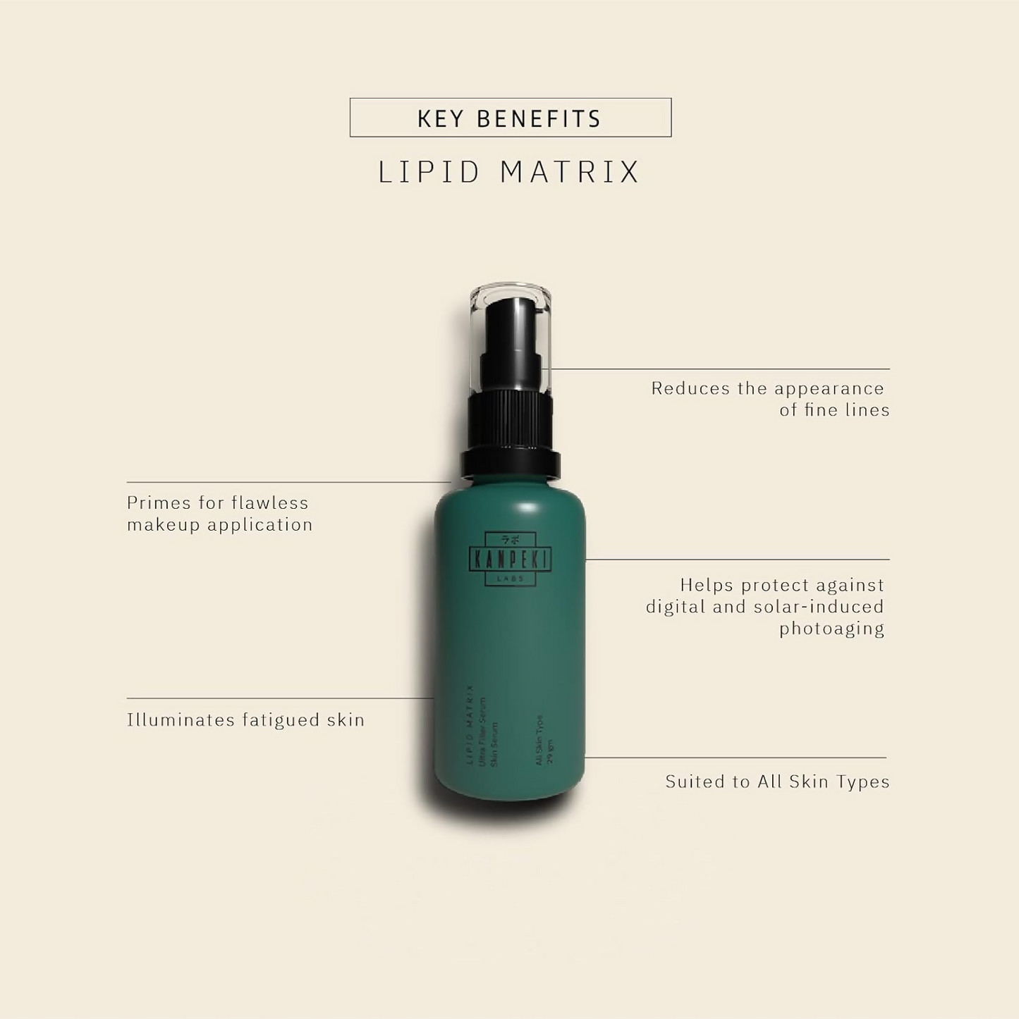 Kanpeki Lipid Matrix Ultra Filler Face Serum