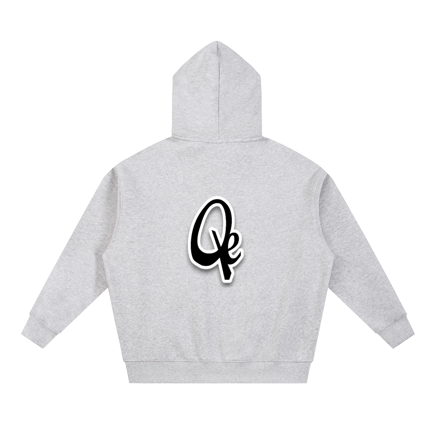 QE Essential Oversized Fleece Boxy Hoodie