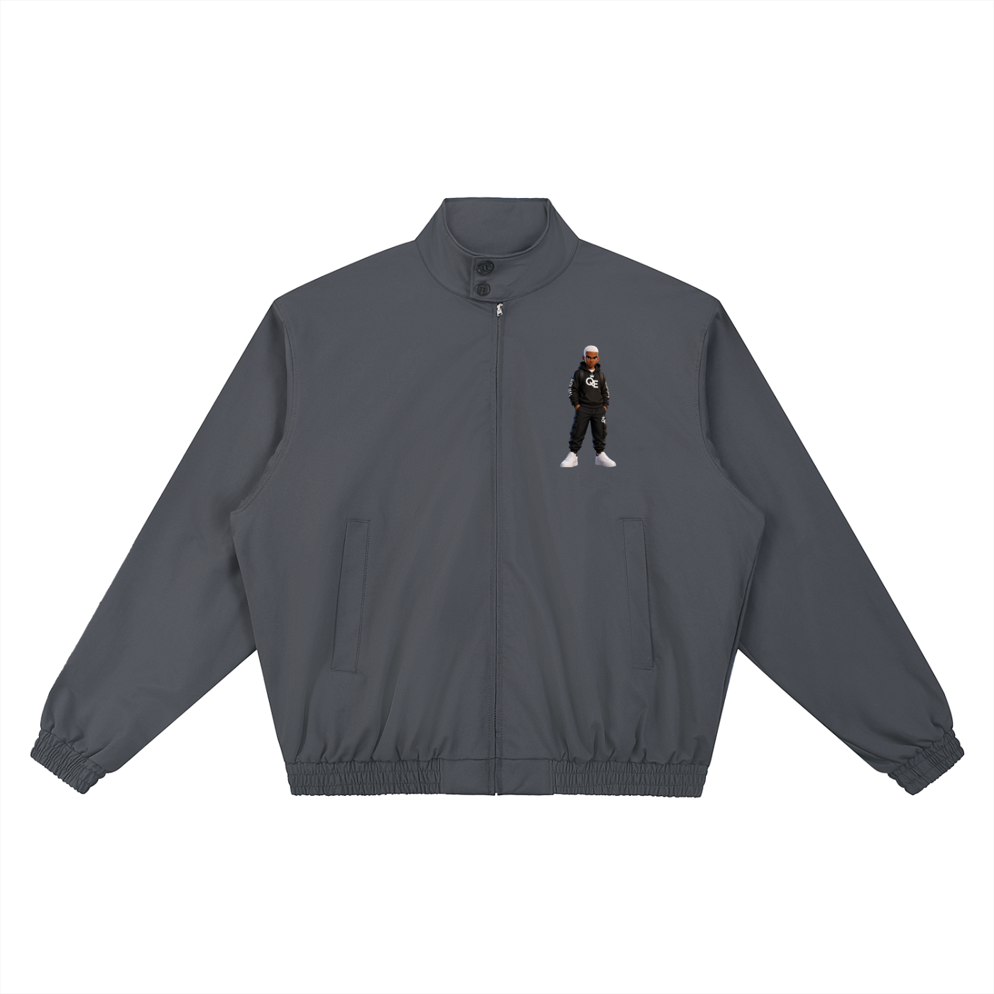 Stand Collar Bomber Jacket