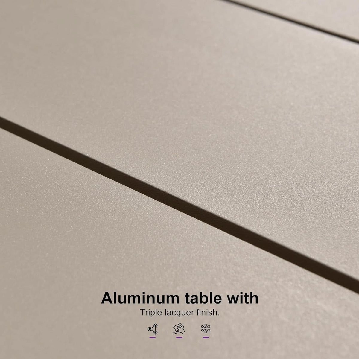 Patio Dining Set For 10 All-Weather Wicker Aluminum Table