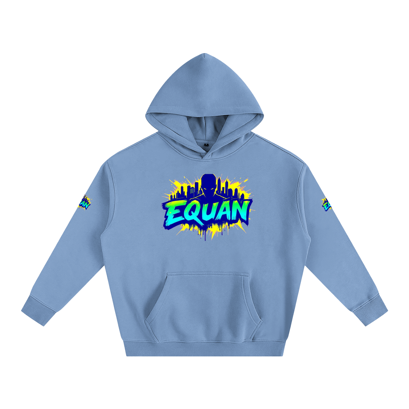 QE Oversize Fleeced Hoodie