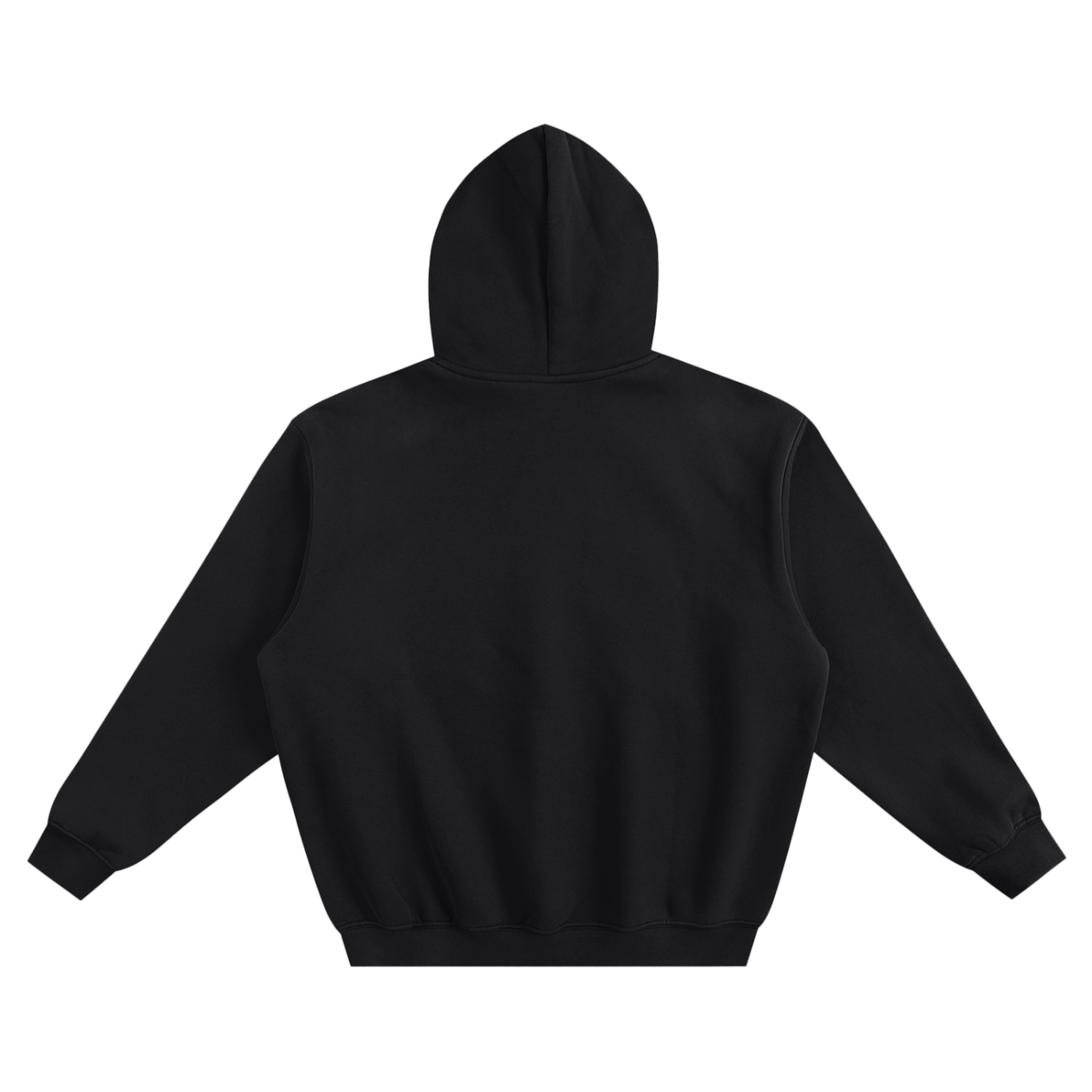 QE Quancheye World Fleeced Boxy Hoodie