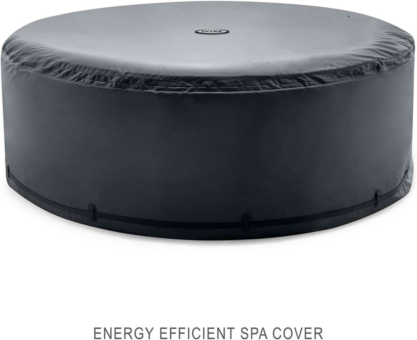 6 Person Inflatable Hot Tub With 140 Bubble Jets Spa