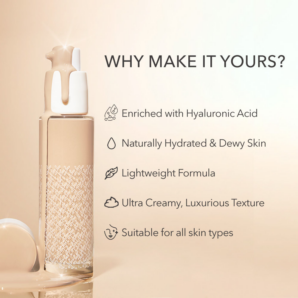 Kay Beauty By Katrina Kaif Hydrating Foundation - 100P Light