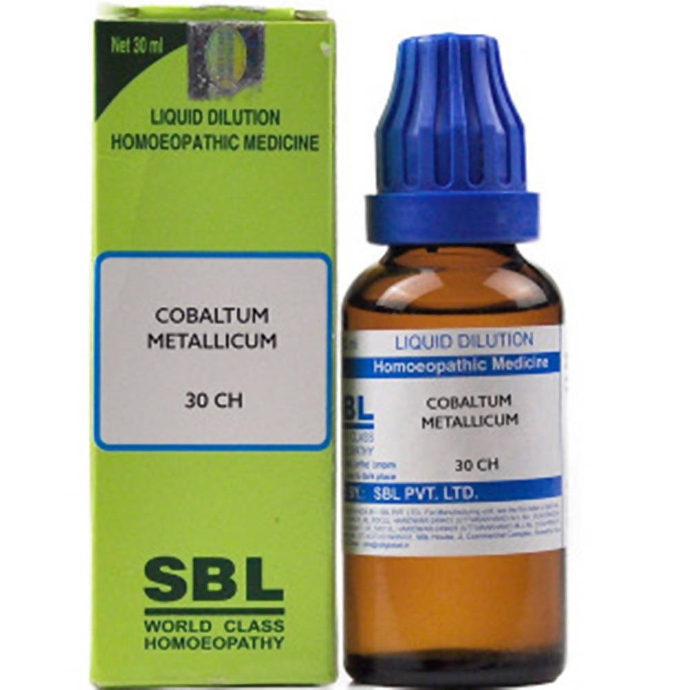 SBL Homeopathy Cobaltum Metallicum Dilution