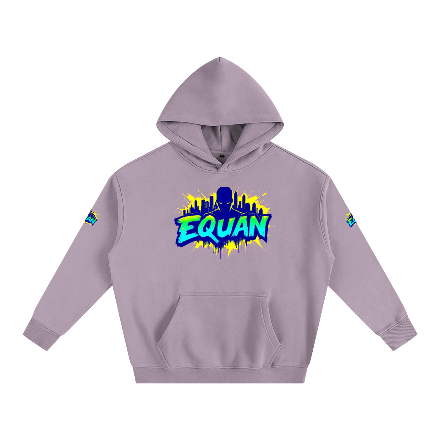 QE Oversize Fleeced Hoodie