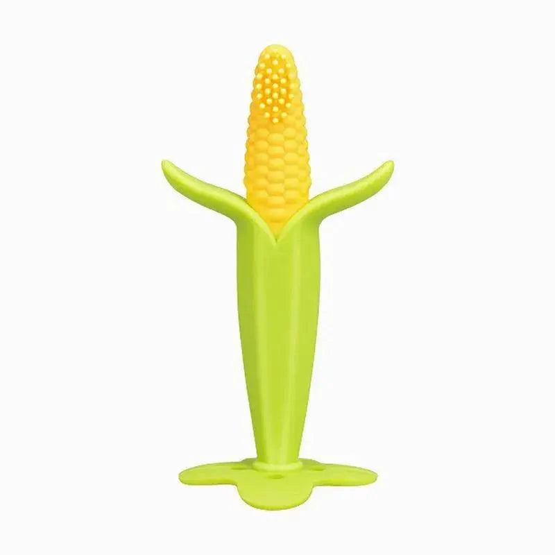 Baby Teether Toys Toddle Safe Banana Teething Ring Silicone Chew Dental Care Toothbrush Nursing Beads Gift For Infant