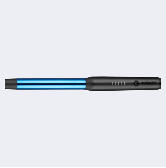 BaBylissPRO Nano Titanium 1" Curling Wand (Black & Blue)