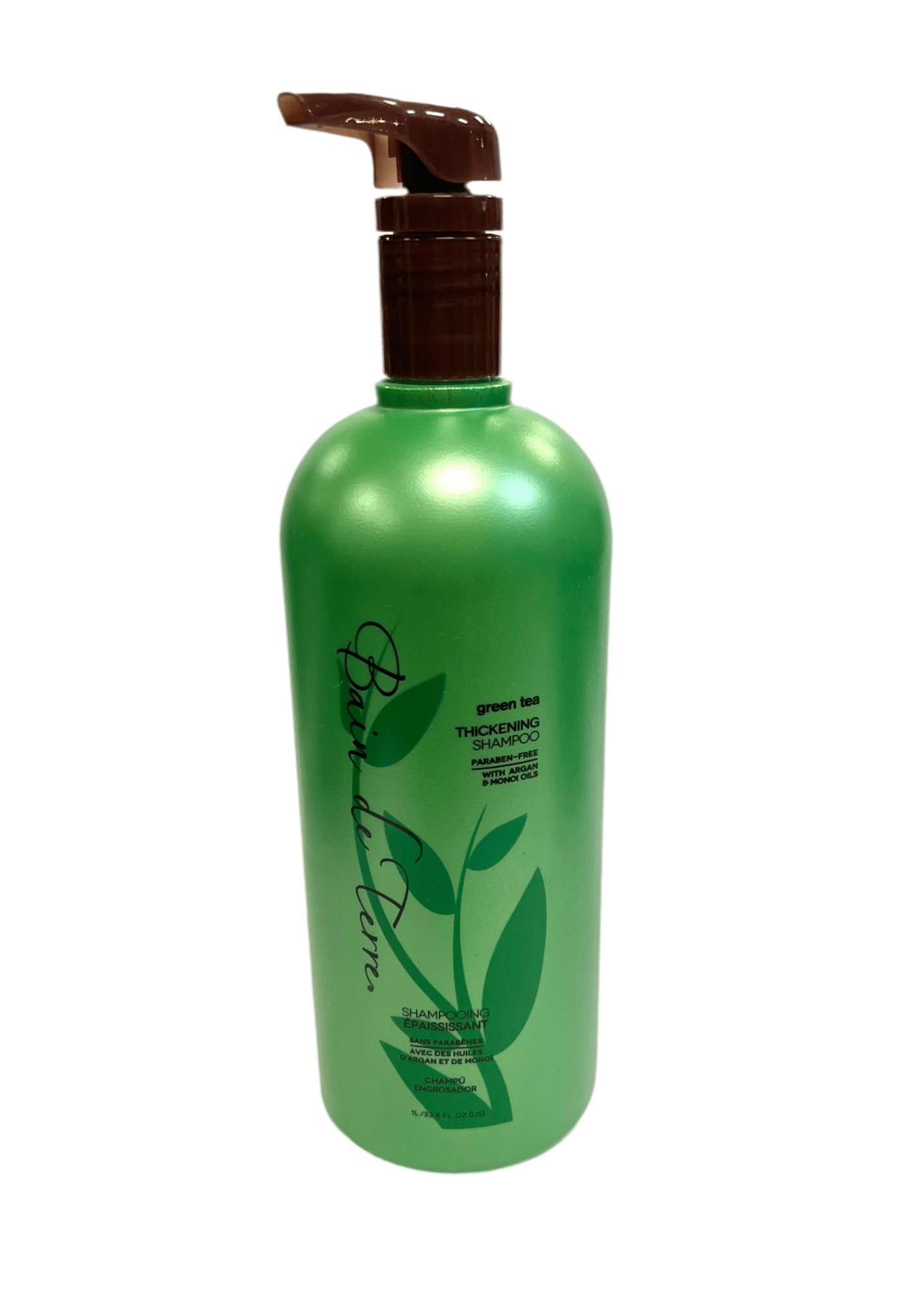 Bain De Terre Green Tea Thickening Shampoo / Conditioner  - Argan & Monoi Oils