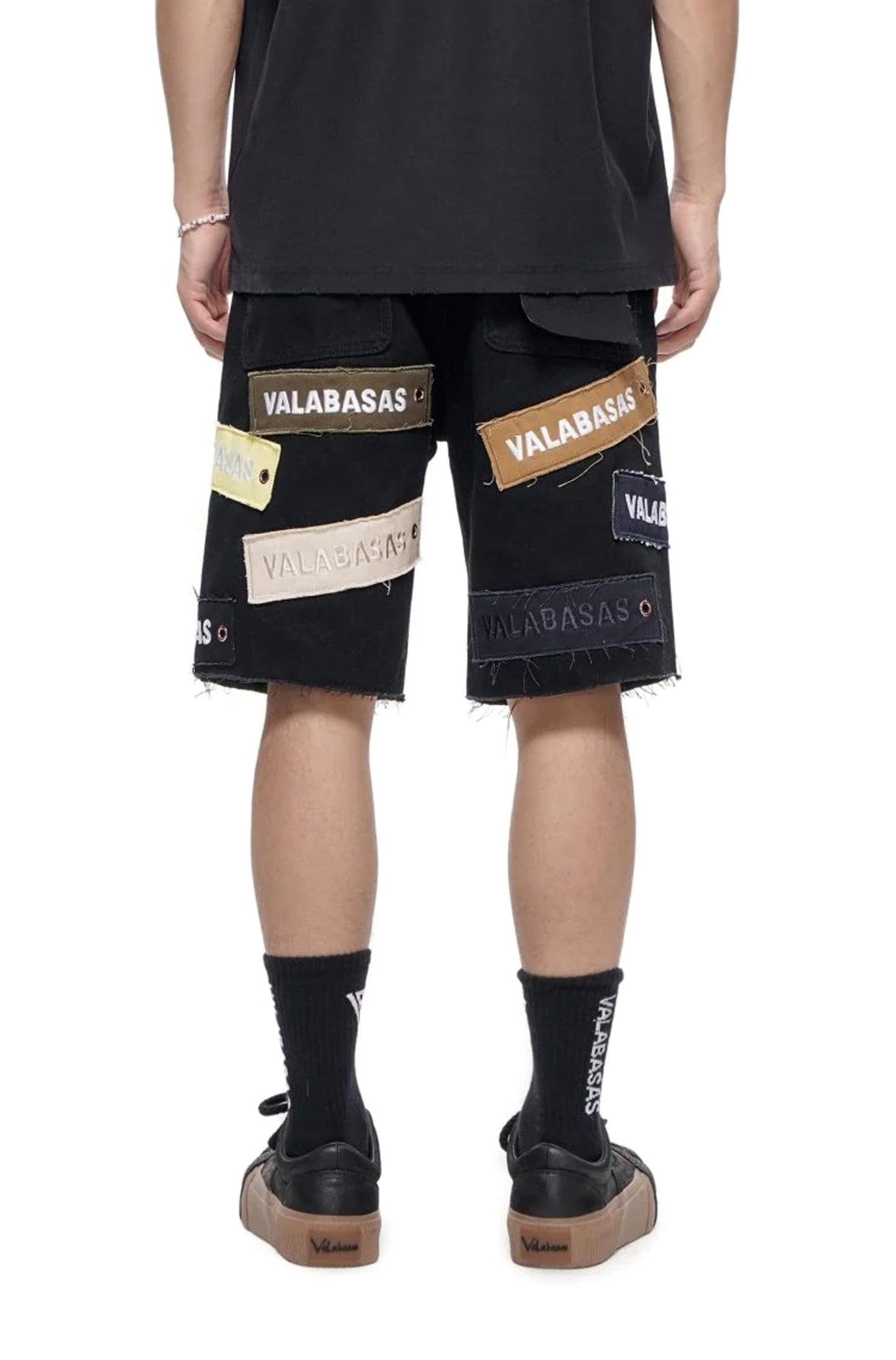 Valabasas Banner Shorts - Jet Black