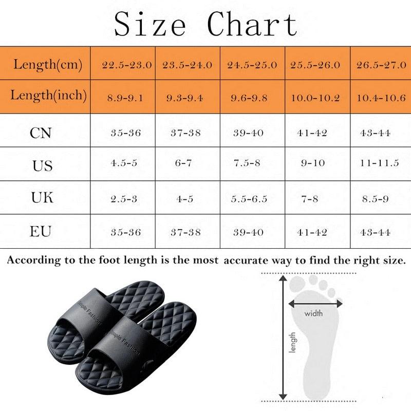 Bathroom Shower Slippers For Women Summer Soft Sole