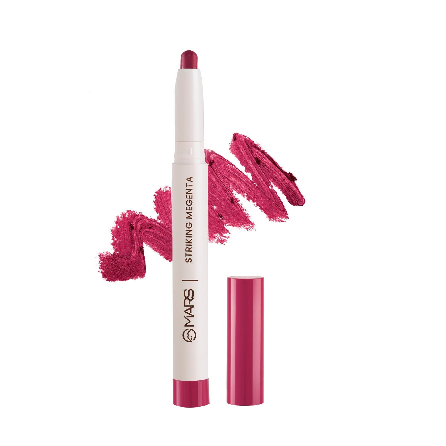 MARS Cosmetics Retractable Poppins Lipstick - Striking Magenta - 23