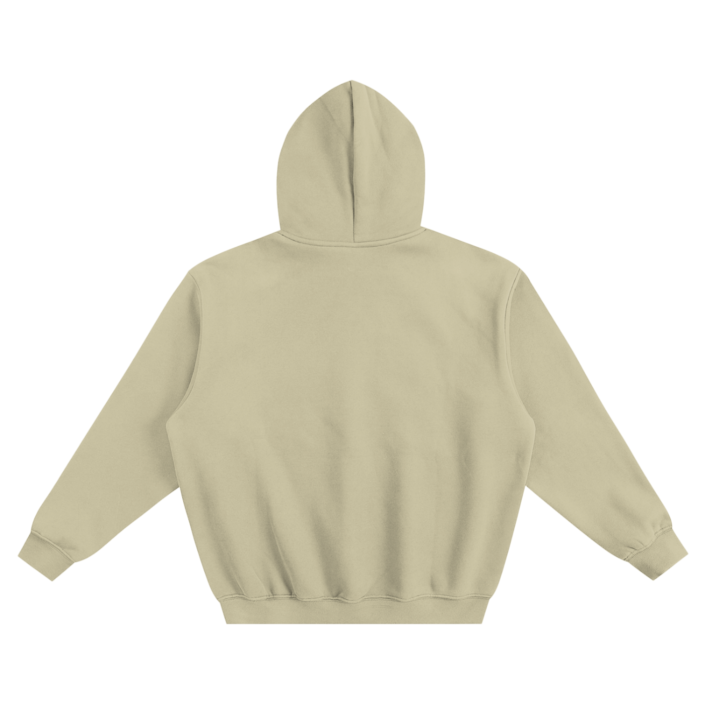 QE Quancheye World Fleeced Boxy Hoodie