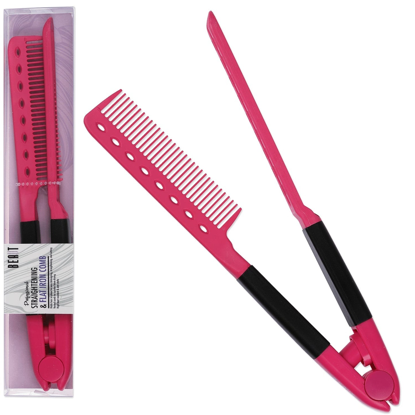 BEAUT FLAT IRON COMB