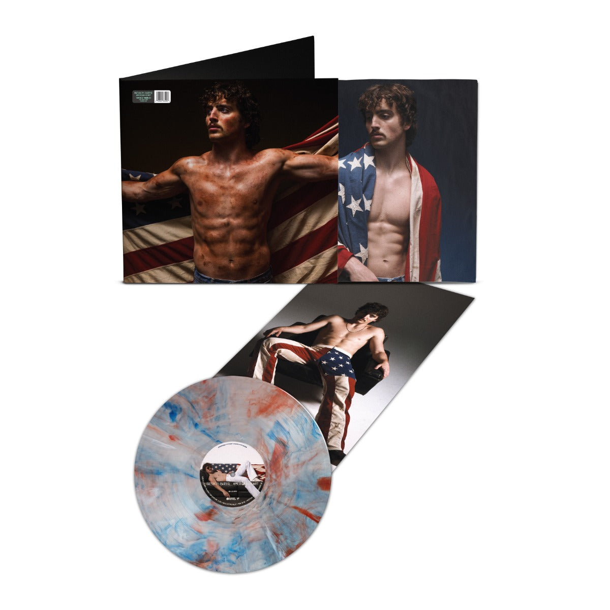 American Heart (Red, White, And Blue Marble Vinyl) | Mint (M) Mint (M)