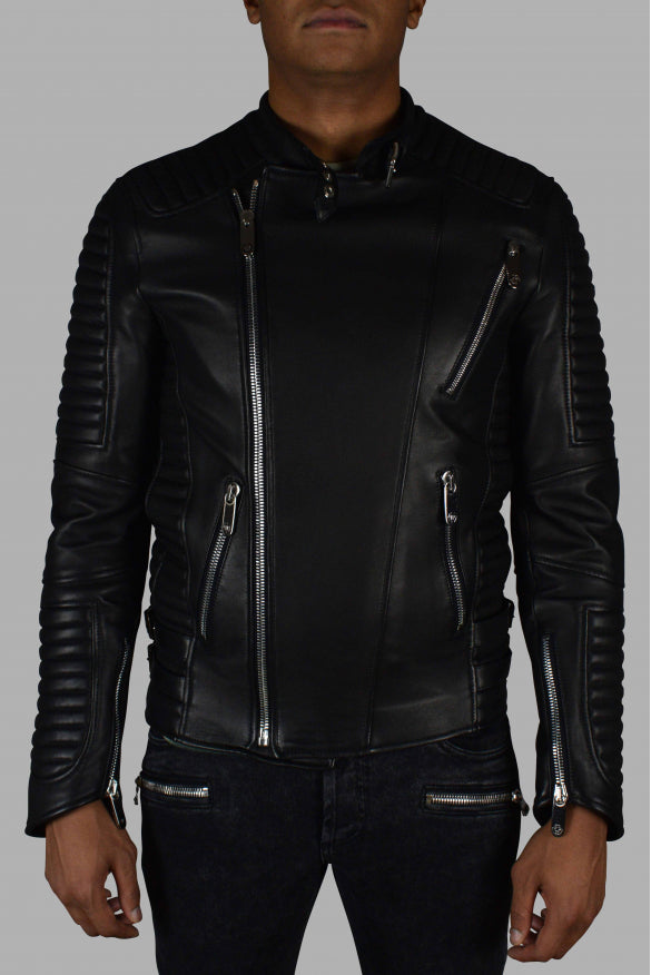 Philipp Plein Men Biker Jacket