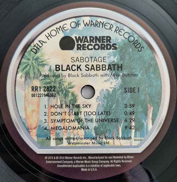 Sabotage (VINYL) | Mint (M) Mint (M)