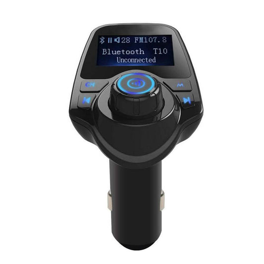 Bluetooth Handsfree In Car Kit FM Transmitter MP3 Player 2 USB Charger
