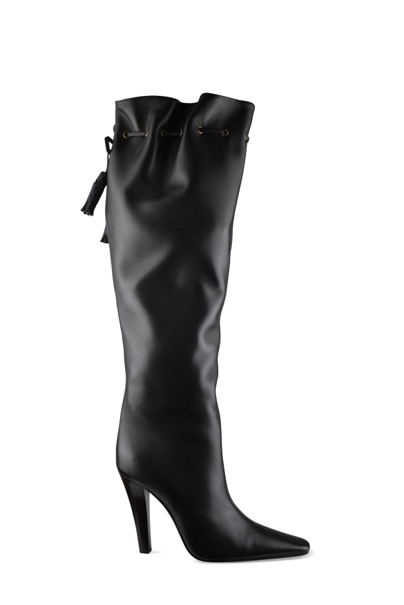 Saint Laurent Women Gathered Boots