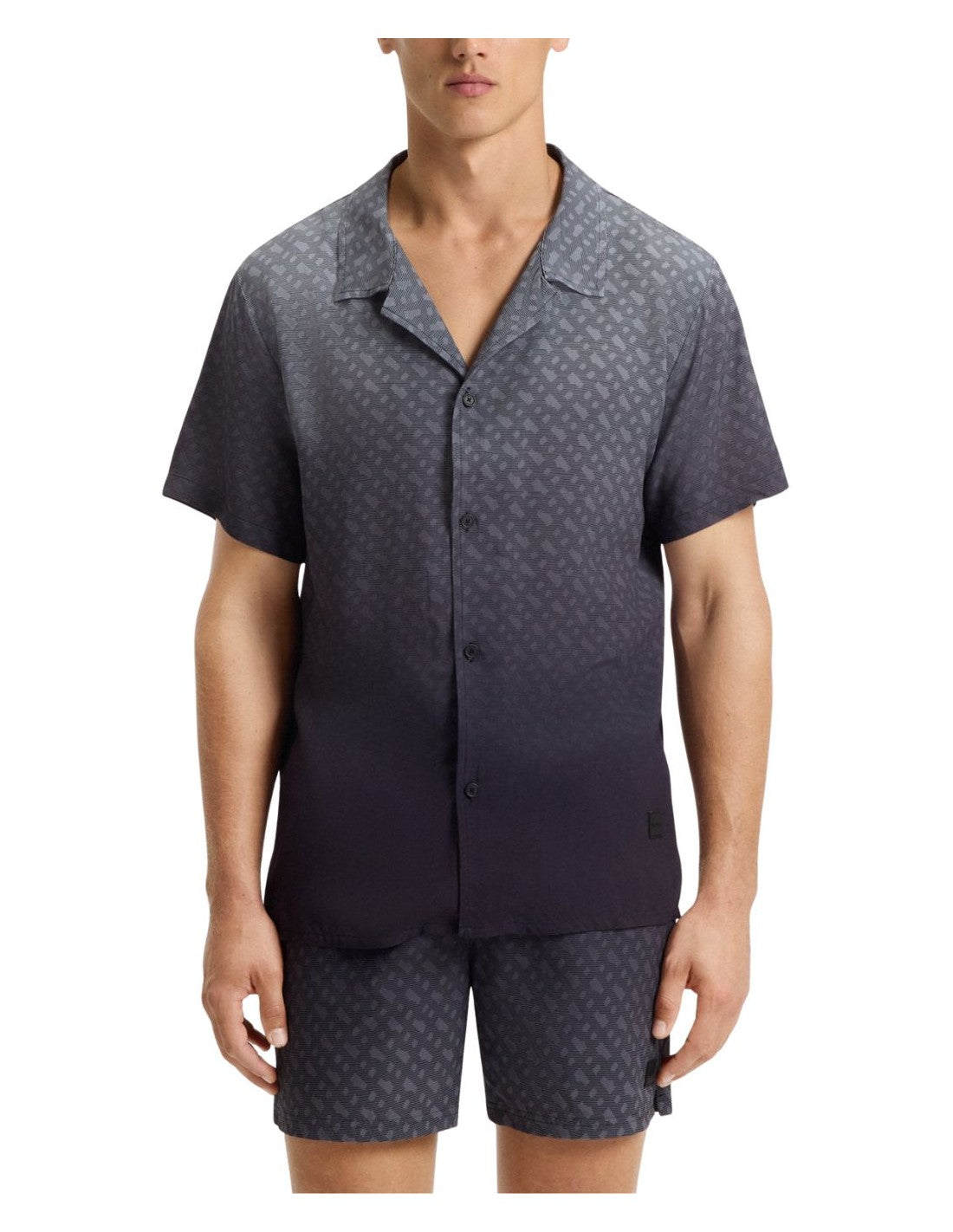 Boss Vale Button Up Shirt - Black