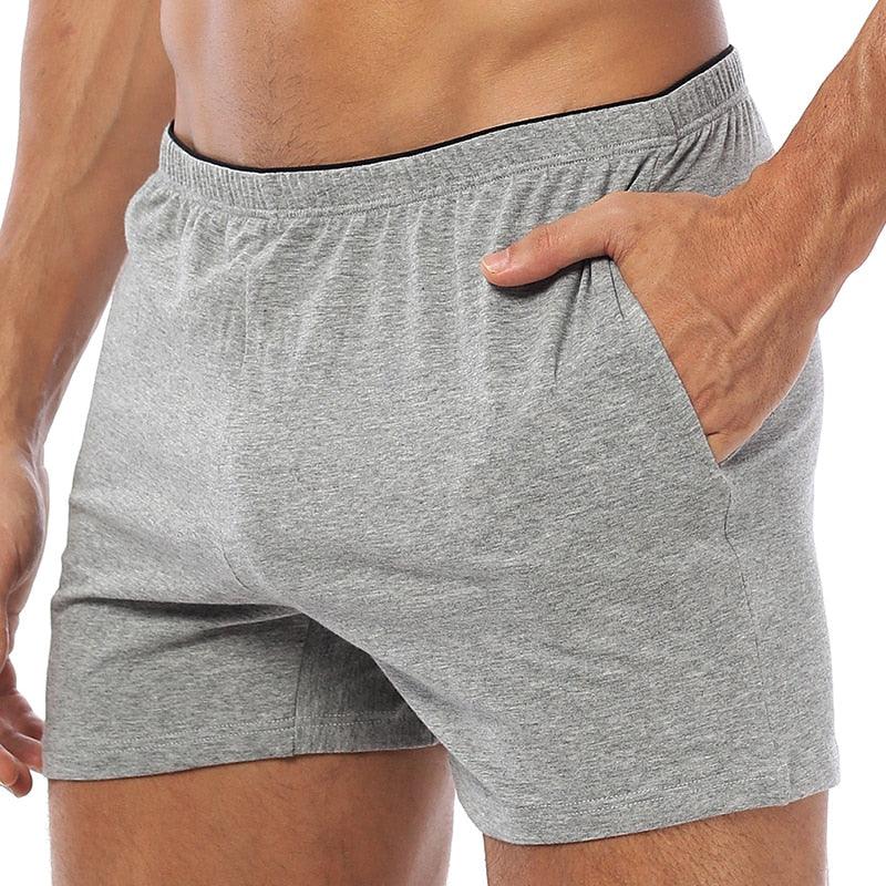 Boxer Cotton Sleep Men Swimming Briefs or Boxers Shorts with Pocket  Mens Shorts Running Shorts Men Outdoor Sports Men's Gym Shorts Daily fitness shorts