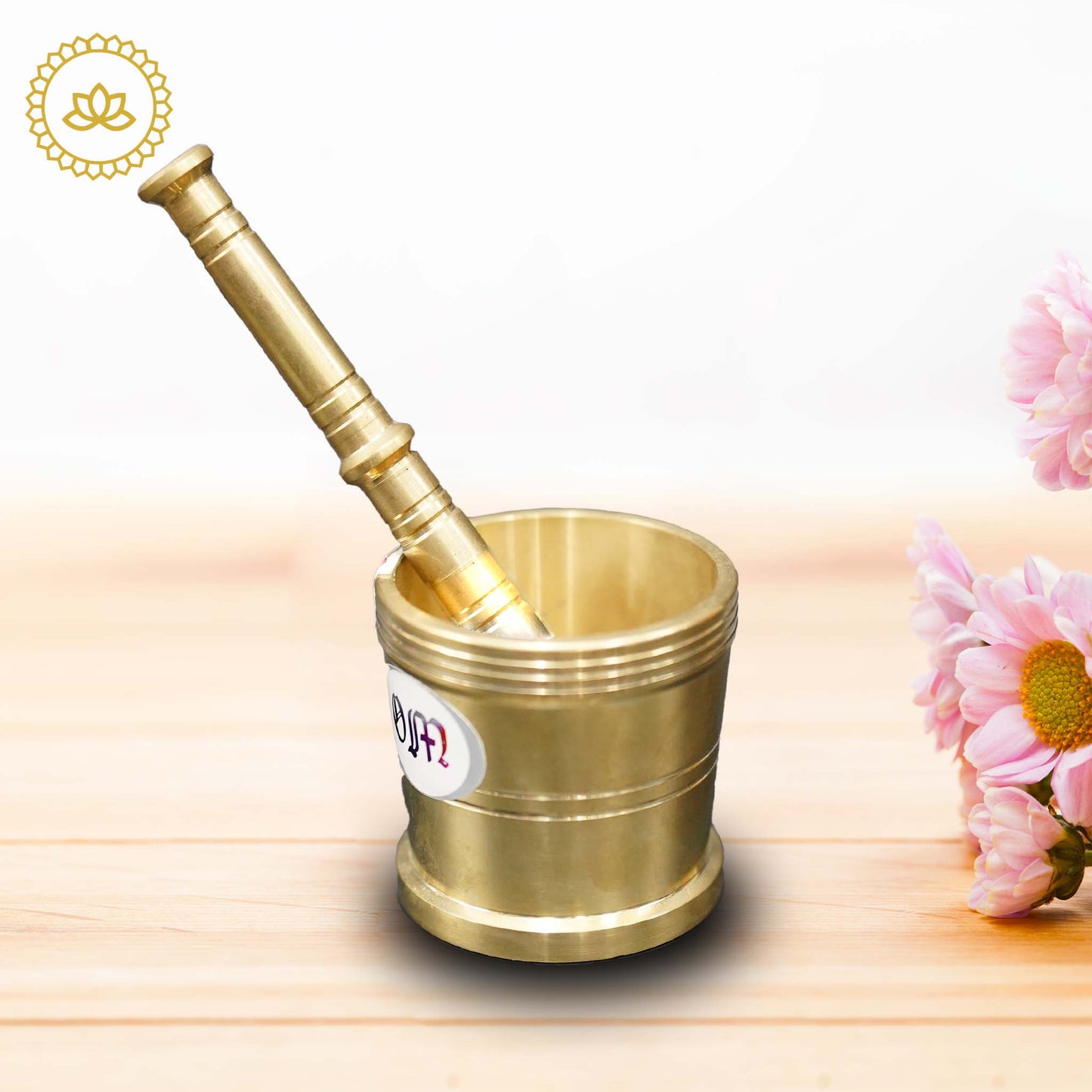 Brass Mortar and Pestle - Embrace the Art of Traditional Grinding
