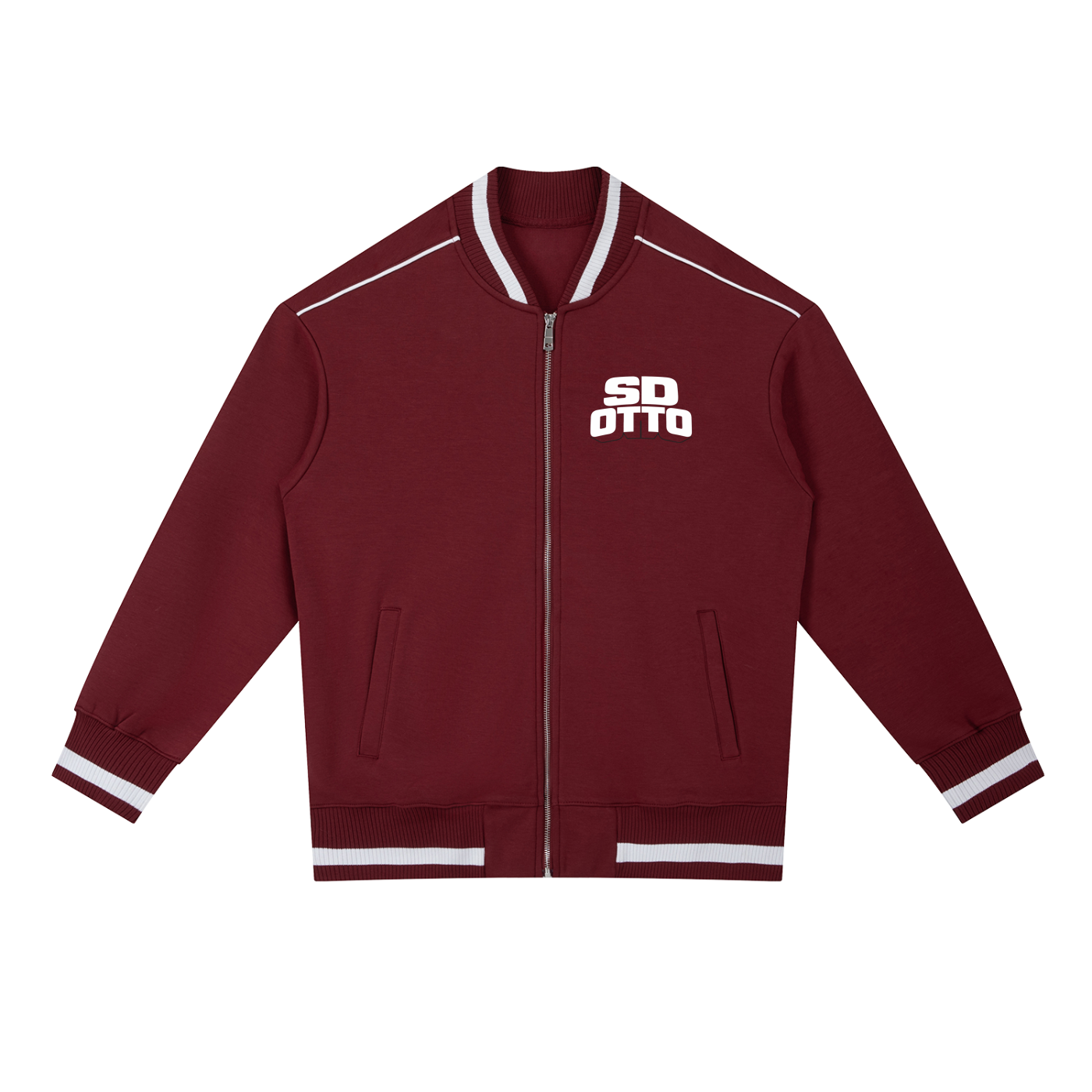 SD Otto Piping Zip Bomber Jacket