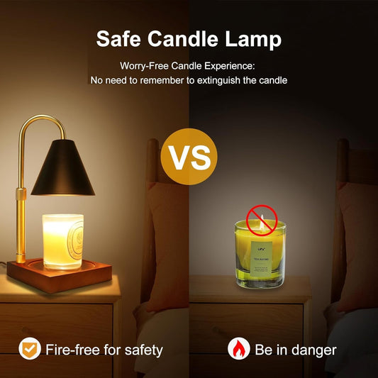 Electric Candle Warmer Lamp With Programmable Timer