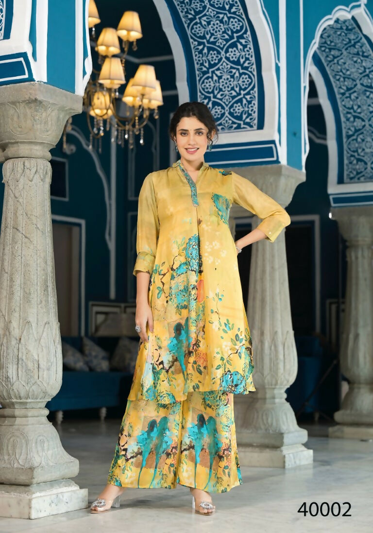 Designer Stylish Mehandi Pure Muslin Stitched Suit - Apoorva