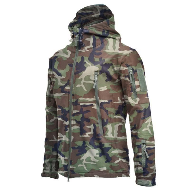 Lightweight Soft Jackets Men Tactical Windproof