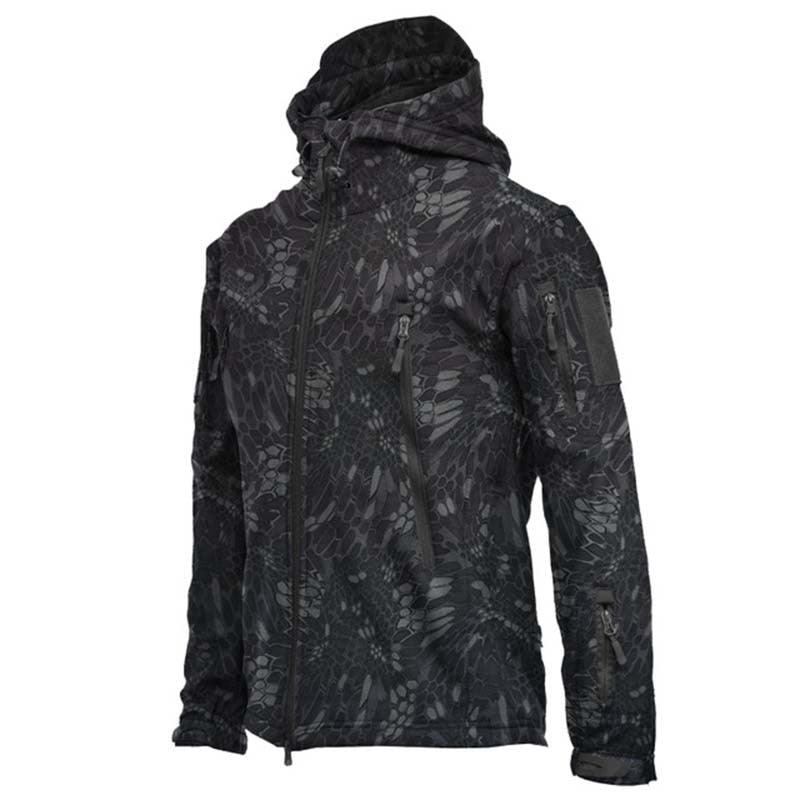 Lightweight Soft Jackets Men Tactical Windproof